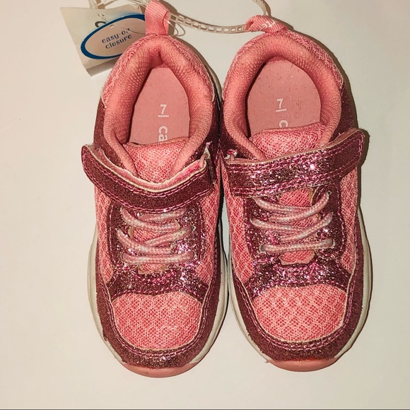 NWT Carter's Unisex-Child Flash Sneaker Color-Rose Gold (Pink)Size 7 - Picture 11 of 11